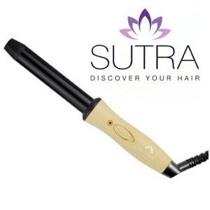 Sutra Beauty Mini Tourmaline Ceramic Curling Iron With Cool tip Paste Yellow
